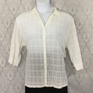 2/$18 Avenue "Soft" Button Down Collared Top 22/24